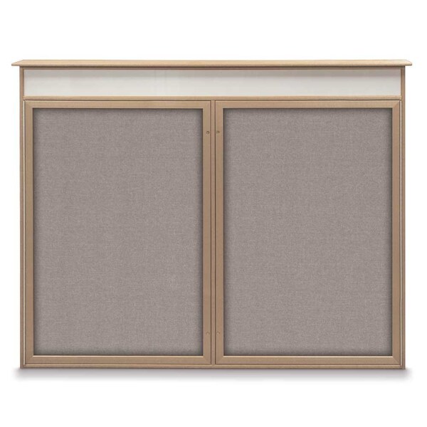Single Door Enclosed Indoor Letterboard